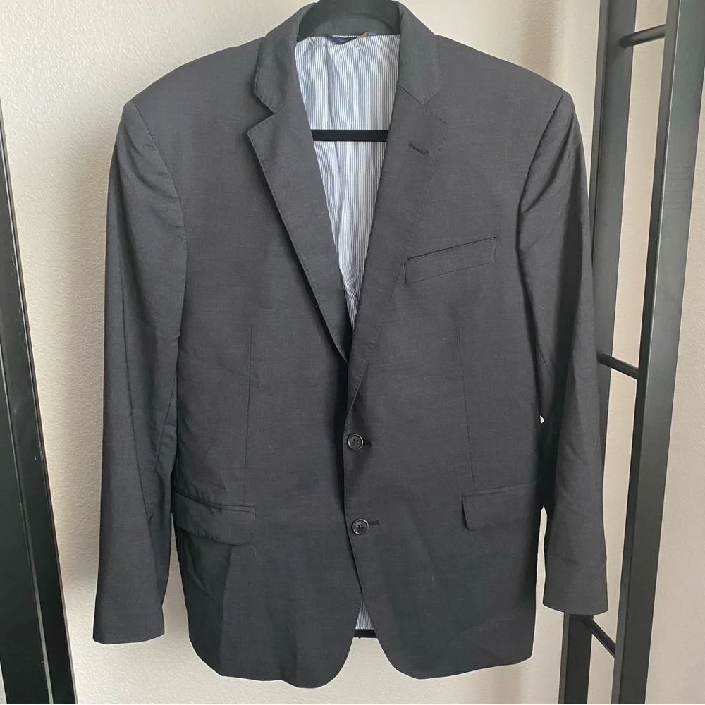 43R Brooks Brothers Explorer Regent Fit Black Mens Sport Coat‎ Blazer